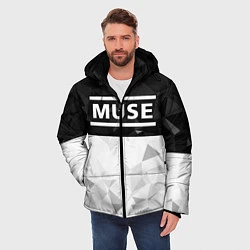 Куртка зимняя мужская Muse, цвет: 3D-черный — фото 2