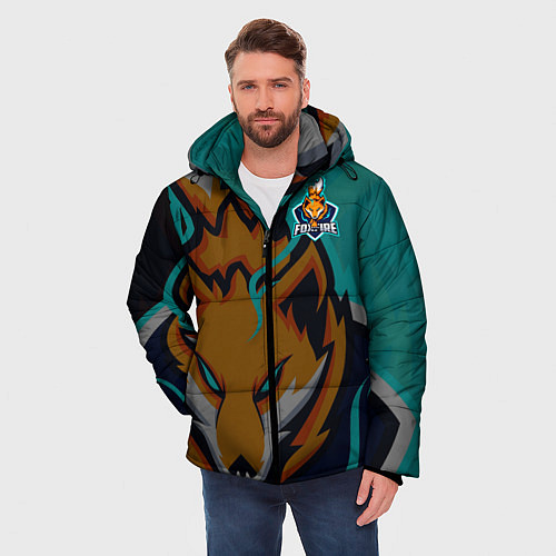 Мужская зимняя куртка Форма Foxfire / 3D-Черный – фото 3