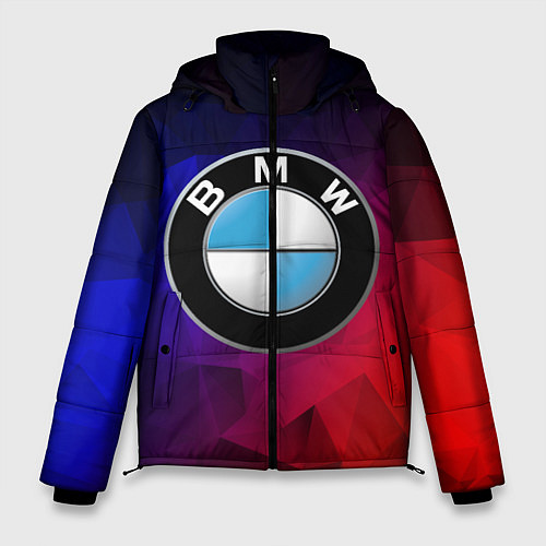 Мужская зимняя куртка BMW NEON / 3D-Светло-серый – фото 1