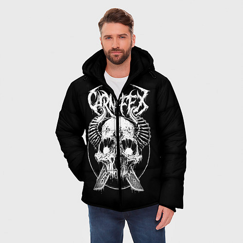 Мужская зимняя куртка Carnifex / 3D-Черный – фото 3