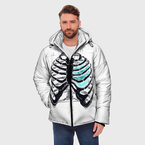 Мужская зимняя куртка X-Ray / 3D-Черный – фото 3