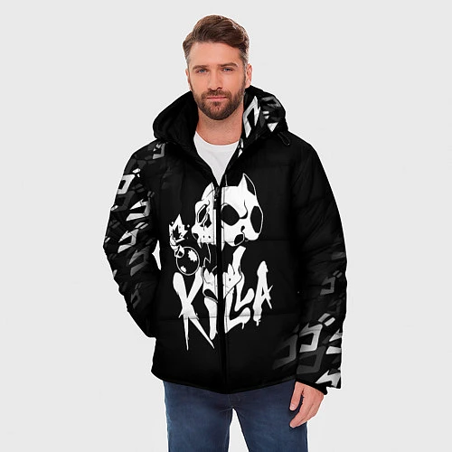 Мужская зимняя куртка KILLER QUEEN / 3D-Черный – фото 3