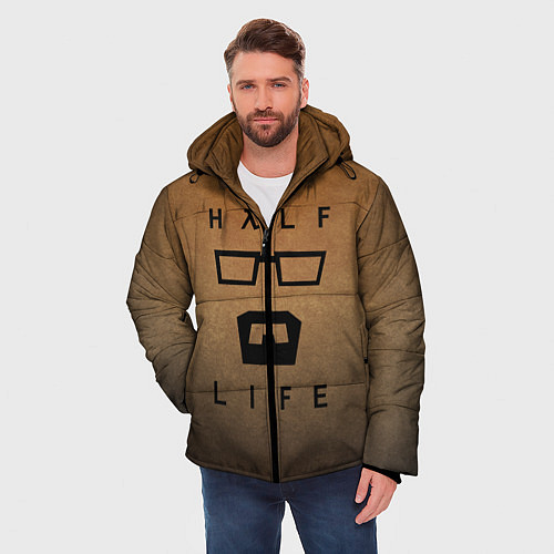 Мужская зимняя куртка HALF-LIFE / 3D-Черный – фото 3