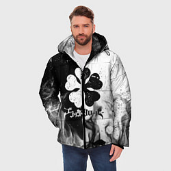 Куртка зимняя мужская ЧЁРНЫЙ КЛЕВЕР, цвет: 3D-черный — фото 2