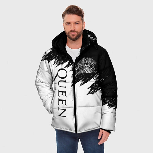 Мужская зимняя куртка QUEEN / 3D-Черный – фото 3