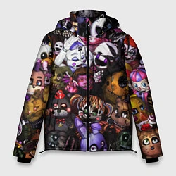 Куртка зимняя мужская Five Nights At Freddy's, цвет: 3D-черный
