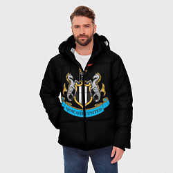 Куртка зимняя мужская NUFC, цвет: 3D-черный — фото 2