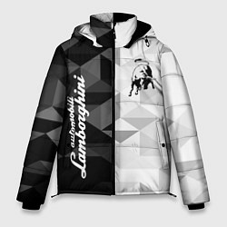 Куртка зимняя мужская Lamborghini, цвет: 3D-светло-серый