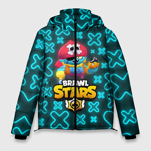 Мужская зимняя куртка Brawl Stars Pirate Gene / 3D-Красный – фото 1
