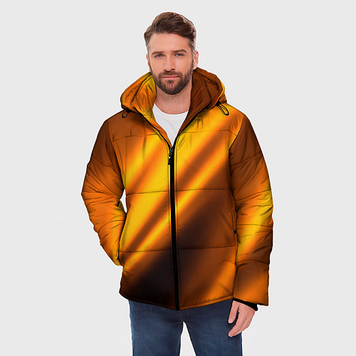 Мужская зимняя куртка Луч / 3D-Черный – фото 3