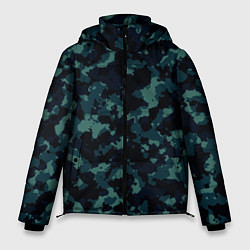Куртка зимняя мужская Камуфляж, цвет: 3D-черный