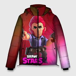Куртка зимняя мужская Brawl Stars Colt Кольт, цвет: 3D-красный