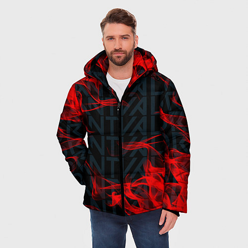 Мужская зимняя куртка VALORANT / 3D-Черный – фото 3
