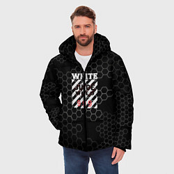 Куртка зимняя мужская Juice WRLD, цвет: 3D-черный — фото 2