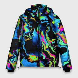Куртка зимняя мужская Кислотность, цвет: 3D-черный