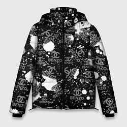 Куртка зимняя мужская Benzo Gang - Big Baby Tape, цвет: 3D-светло-серый