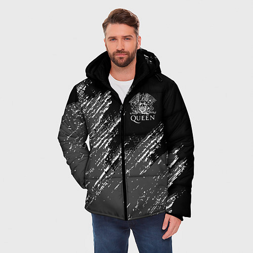 Мужская зимняя куртка QUEEN / 3D-Черный – фото 3