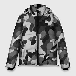 Куртка зимняя мужская ГОРОДСКОЙ КАМУФЛЯЖ, цвет: 3D-черный