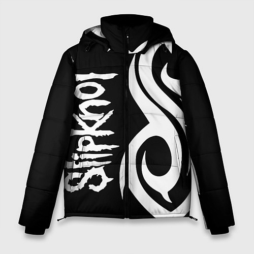Мужская зимняя куртка Slipknot 6 / 3D-Красный – фото 1