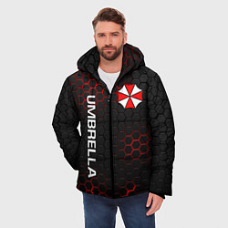 Куртка зимняя мужская UMBRELLA CORP, цвет: 3D-красный — фото 2