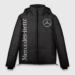 Куртка зимняя мужская Mersedes, цвет: 3D-черный