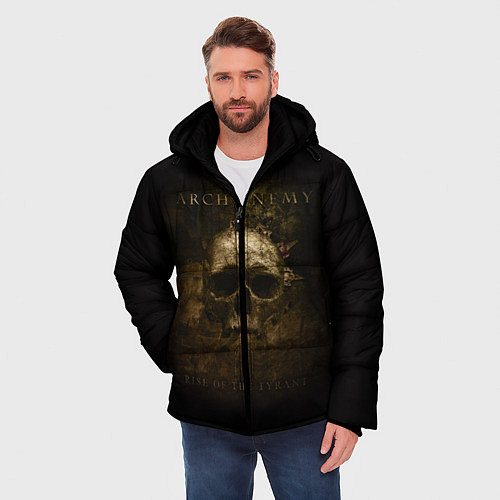 Мужская зимняя куртка ARch Enemy 37 / 3D-Черный – фото 3