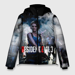 Куртка зимняя мужская RESIDENT EVIL 3, цвет: 3D-светло-серый