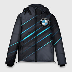Куртка зимняя мужская BMW, цвет: 3D-красный