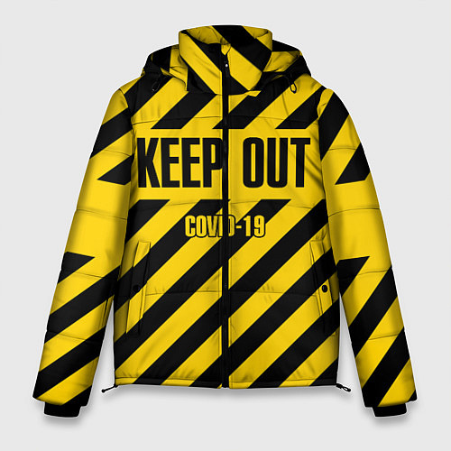 Мужская зимняя куртка Keep out / 3D-Светло-серый – фото 1