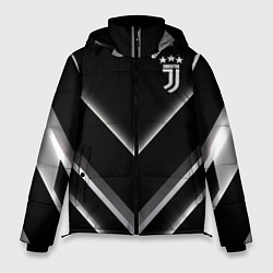 Куртка зимняя мужская Juventus F C, цвет: 3D-черный