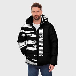 Куртка зимняя мужская Пограничные Войска, цвет: 3D-черный — фото 2