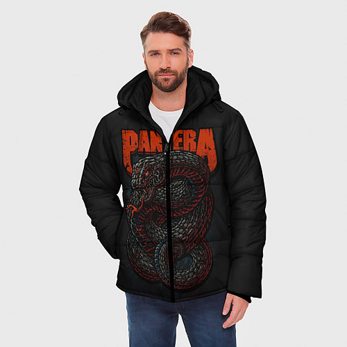 Мужская зимняя куртка PANTERA / 3D-Черный – фото 3