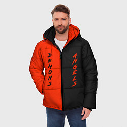 Куртка зимняя мужская AngelsDemons, цвет: 3D-черный — фото 2