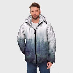 Куртка зимняя мужская Сибирский лес, цвет: 3D-черный — фото 2