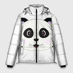 Куртка зимняя мужская Panda, цвет: 3D-черный