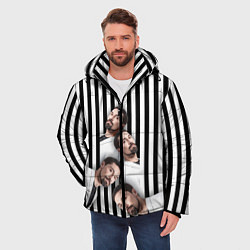 Куртка зимняя мужская Дима Билин, цвет: 3D-черный — фото 2