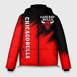 Куртка зимняя мужская CHICAGO BULLS, цвет: 3D-красный