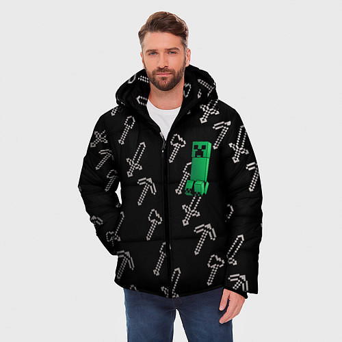 Мужская зимняя куртка MINERCRAFT / 3D-Черный – фото 3