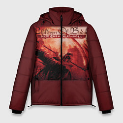Куртка зимняя мужская Children of Bodom 28, цвет: 3D-красный