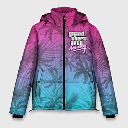 Куртка зимняя мужская GTA VICE CITY, цвет: 3D-светло-серый