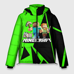 Куртка зимняя мужская Minecraft, цвет: 3D-светло-серый