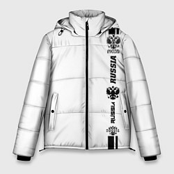 Куртка зимняя мужская Russia, цвет: 3D-черный