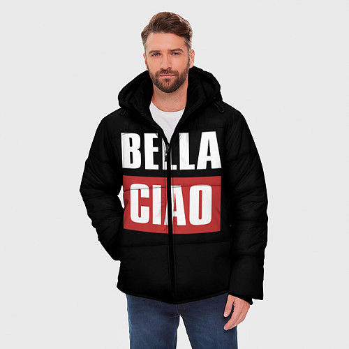Мужская зимняя куртка Bella Ciao / 3D-Черный – фото 3