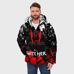 Куртка зимняя мужская The Witcher, цвет: 3D-светло-серый — фото 2