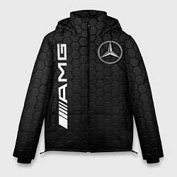 Куртка зимняя мужская MERCEDES-BENZ AMG, цвет: 3D-черный
