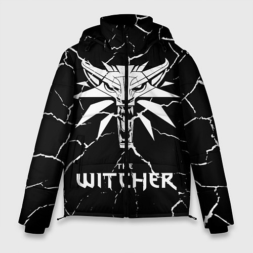 Мужская зимняя куртка The Witcher / 3D-Светло-серый – фото 1
