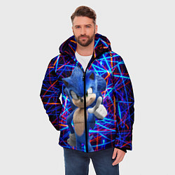 Куртка зимняя мужская Sonic, цвет: 3D-черный — фото 2