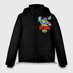 Куртка зимняя мужская BRAWL STARS NANI, цвет: 3D-черный