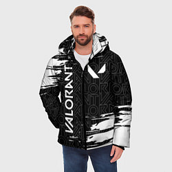 Куртка зимняя мужская VALORANT ВАЛОРАНТ, цвет: 3D-черный — фото 2