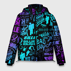Куртка зимняя мужская BILLIE EILISH БИЛЛИ АЙЛИШ, цвет: 3D-черный